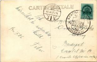 Szatmárnémeti, Szatmár, Satu Mare; Kir. Törvényszék / court. photo + "1940 Szatmárnémeti vissza...