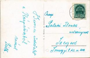 Kőrösmező, Körösmező, Yasinia, Yasinya, Jaszinya, Jassinja, Jasina; Apsineci gát / dam (kétnyelvű bé...