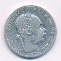 1886KB 1Ft Ag "Ferenc József / Barokk címer" T:2-,3
Adamo M15