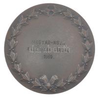 Iván István (1905-1968) 1969. "Vajdahunyadvár" bronz emlékérem, hátoldalán "Magyar - ...