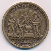 1985. "II. Rákóczi Ferenc fejedelemmé választásának 280. évfordulójára" bronz emlékérem (4...