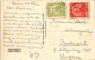 1928 Równe, Ulica 3-go Maja / street, shops, gas station (EB)