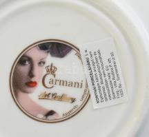 Gustav Klimt teáscsésze, jelzett: Carmani, hibátlan, dobozban