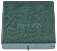 DN "Zala vármegye pecsétje" egyoldalas aranyozott emlékérem dísztokban (42mm) T:1-