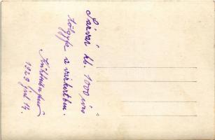 1929 Sárvár, kb. 1000 éves tölgyfa a várkertben. Kühtreiber Jenő photo