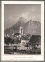 1853 Ludwig Rohbock (1820-1883) - Georg Michael Kurz (1815-1883): A román templom Brassóban (Erdély)...