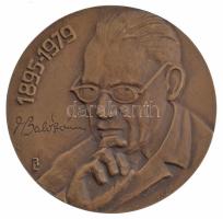 Bogár Lívia (1957-) 1982. Dr. Baló József / Magyar Pathologusok Társasága 1932 bronz emlékérem (95mm) T:1