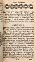 Országgyűlési törvénycikkek: 1723-1765 országgyűlések törvényei, plusz a kunokra, jászokra vonatkozó...