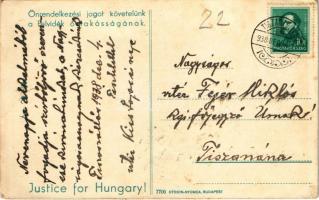 1938 Győz az igazság! Önrendelkezési jogot követelünk a Felvidék őslakosságának. Kiadja a Felvidéki ...