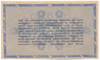 1946. 10.000.000AP vízjeles papíron, fordított címerrel T:III apró kis tűlyukak
Adamo P54
