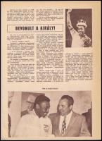 1970 Hámori Tibor - Pelé, találkozás a fekete gyöngyszemmel, Sportpropaganda, képekkel gazdagon illu...