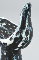 Illésné Luria Vilma: Madár. Jelzés nélkül, kopott iparművészeti etikettel, hibátlan, m: 20 cm