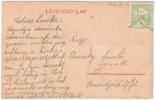 Brassó, Kronstadt, Brasov; Noa nyaraló vasútállomás "Brassó-Város" vonattal / Station Noa ...