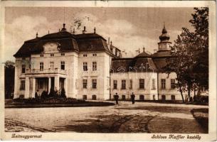 1925 Zsitvagyarmat, Zitavské Darmoty, Zitavce; Schloss / Kuffler kastély / castle (r)