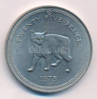 Man-szigetek 1975. 25p Cu-Ni Manx macska T:1-  Isle of Man 1975. 25 Pence Cu-Ni Manx cat C:AU