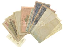 Németország ~1910-1920. 50 darabos vegyes német bankjegy tétel (10xklf) T:III,III- közte tűlyuk, fol...