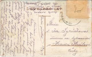 1919 Zsolna, Sillein, Zilina; Fő tér, üzletek / Hauptplatz / main square, shops (r)