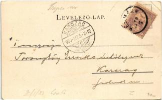 1900 Feketehegy-fürdő, Feketehegy, Schwartzenberg, Cernohorské kúpele (Merény, Vondrisel, Nálepkovo)...