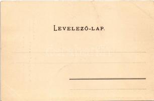 Nagyszeben, Hermannstadt, Sibiu; Sächs. Bärgermädchen und Harteneck-Türme. G.A. Seraphin, Jos. Drotl...