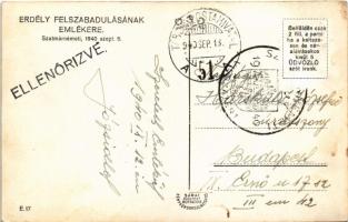 1940 Szatmárnémeti, Szatmár, Satu Mare; bevonulás / entry of the Hungarian troops + "1940 Szatm...