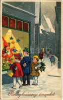 1939 Boldog karácsonyi ünnepeket! / Christmas greeting. Amag 3009. litho (fl)