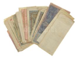 Németország ~1910-1920. 50 darabos vegyes német bankjegy tétel (10xklf) T:III,III- közte tűlyuk, fol...