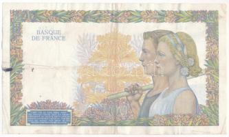 Franciaország 1940. 500Fr T:III folt, tűlyuk, kis szakadás
France 1940. 500 Francs C:F spot, needle...