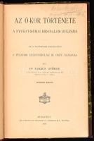 4 db régi elemi és középiskolai történelem és egyéb tankönyv: Takács György: Az ókor története. Bp.,...