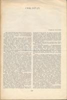 Farkas Zoltán: Csók István. Különlenyomat a Művészettörténeti Értesítő 1961. évi 2-4. számából. Bp.,...