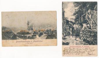 17 db RÉGI osztrák város képeslap vegyes minőségben / 17 pre-1945 Austrian town-view postcards in mixed quality