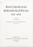 V. Ecsedy Judit (szerk.): Magyarország bibliográfiája 1712-1860. VIII. függelék: Hazai, 18. századi színlapok, gyászjelentések és szentképek bibliográfiája. Nyomda- és kiadástörténeti mutató az 1701-1800 között megjelent magyarországi (és külföldi magyar nyelvű) nyomtatványokhoz (a VI. kötet kiegészítése). Bp., 1991, OSZK. Kiadói papírkötés.