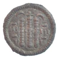 1131-1141. Denár Ag II. Béla (0,27g) T:1-,2 / Hungary 1131-1141. Denar Ag Bela II (0,27g) C:AU,XF  Huszár: 54., Unger I.: 50.