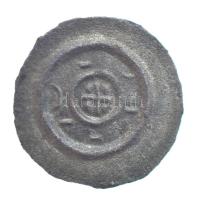 1131-1141. Denár Ag "II. Béla" (0,27g) T:1-,2 / Hungary 1131-1141. Denar Ag "Bela II&...