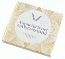 A zenetörténet gyöngyszemei. (Médiakönyv 4 CD-vel). Tarsago - Reader's Digest. Kiadói kartonált papírkötés, bontatlan zsugorfóliában.