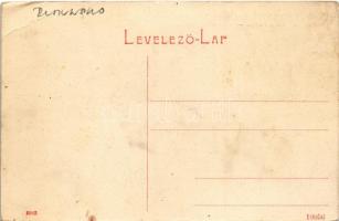 Máriaradna, Mária-Radna, Radna (Lippa, Lipova); Maros-parti részlet, híd. 3033. (W.L. ?) / Partie de...