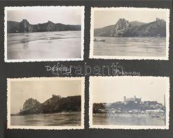 cca 1940 Cserkészkirándulások a Duna mentén, Siófok, Balaton (Passau, Mohács, Pozsony, Bécs, stb.), ...