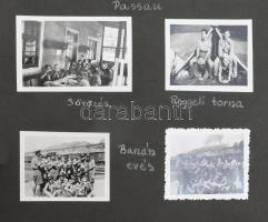 cca 1940 Cserkészkirándulások a Duna mentén, Siófok, Balaton (Passau, Mohács, Pozsony, Bécs, stb.), ...