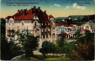 1916 Vízakna sós-gyógyfürdő, Salzburg, Ocna Sibiului; Kincstári szálloda. Wenrich Miksa kiadása / Kur-Hotel / spa, hotel (EK)