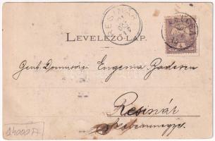 1901 Csucsa, Ciucea; Boncza kastély. Dunky fivérek fényképészek kiadása / castle (EK)