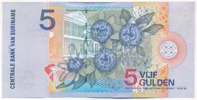 Suriname 2000. 5G T:II hajtatlan, gyűrődés Suriname 2000. 5 Gulden C:XF unfolded, crease Krause P#14...