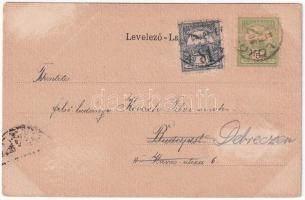 Arad, Szabadság tér, piac, üzletek. Szecessziós címeres litho keret / square, market, shops. Art Nou...