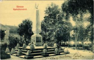 Gyulafehérvár, Karlsburg, Alba Iulia; A custozzai ütközet emlékműve. W.L. 3142. / military monument (EK)