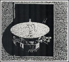 Joseph Kádár (1936-2019): Kompozíció. Elektrográfia, papír, jelzett. Művészpéldány E. A. jelzéssel. ...