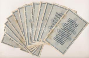 1946. 500.000AP (30x) nagyrészt sorozatszám és vízjel nélkül T:II-III- Adamo P52