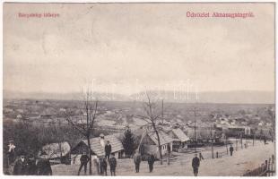 1913 Aknasugatag, Ocna Sugatag; Bányatelep látképe. Wizner és Dávid kiadása / mine colony