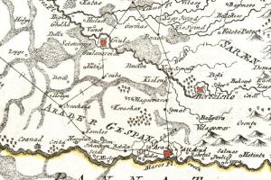 1789 Des Koenigreichs Ungarn Östsüdlicher Theil Nro. 33.,A Magyar Királyság délkeleti részének térké...