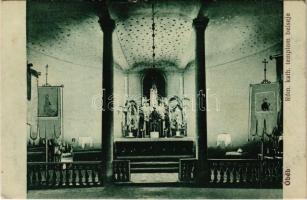 Óbéba, Óbéb, Beba Veche; Római katolikus templom belseje / church interior