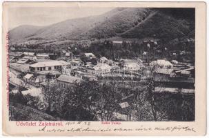 1910 Zalatna, Zlatna; M. kir. kohótelep. Nagy Árpád kiadása / iron factory, ironworks, smelter (kis szakadás / small tear)