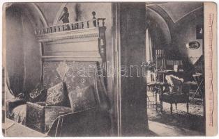 Lőcse, Levoca; Fogadó terem Kohn Teréz izraelita (zsidó) leánynevelő intézetében, belső. Divald Károly fia / Jewish girl school interior (Rb)