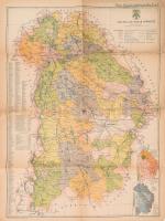 Pest-Pilis-Solt-Kiskun vármegye térképe, 1:300 000, kiadja: Stoits György, szakadásokkal, 68×48 cm